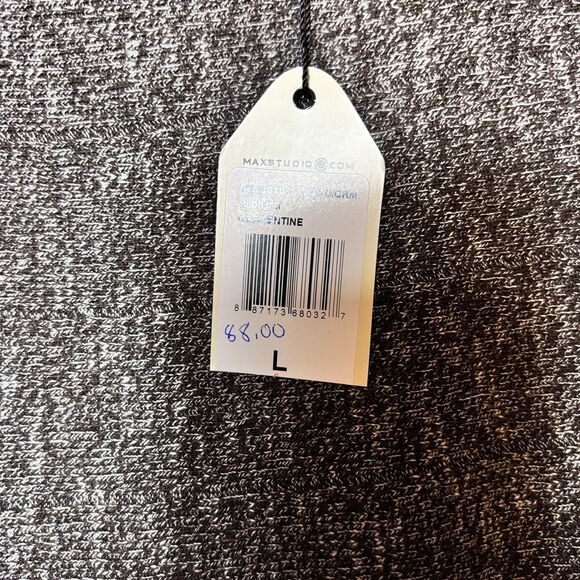 Sophie Max Womens Size L Skirt Black White Above Knee Pull On - Picture 8 of 8